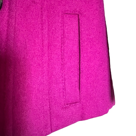 OLD NAVY | GIRLS PINK PEACOAT BUTTON HOODED COAT/JACKET SIZE XS - Picture 7 of 16